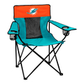 Logo Brands Miami Dolphins Elite Chair 617-12E-1A